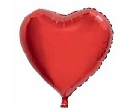 Balão Metalizado coração