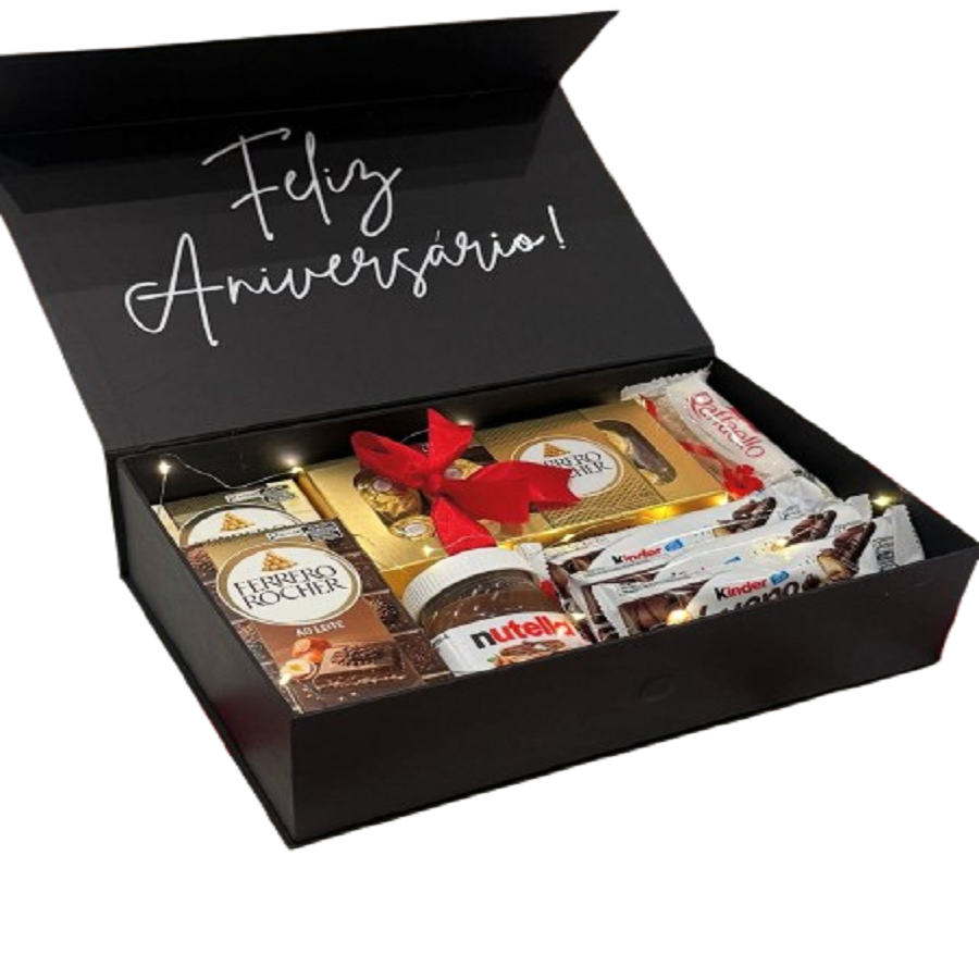 Caixa Luxuosa de Chocolate