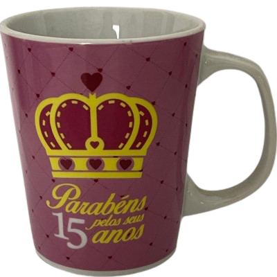 Caneca Porcelana Meus 15 Anos