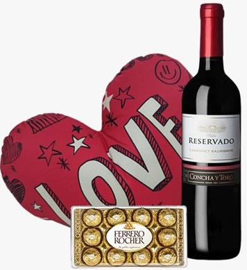 Pelúcia com Chocolate e Vinho
