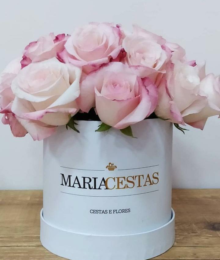 Rosas Brancas na Caixa