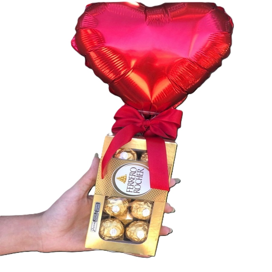 Mimo de Ferrero Rocher com Balão