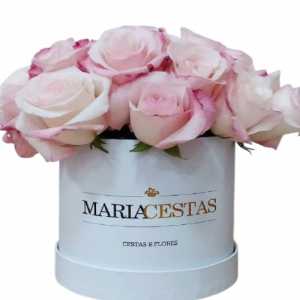 Rosas Brancas na Caixa